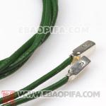 DIY绿色皮绳 批发 925纯银欧洲珠DIY皮绳链 可做 手链 项链 脚链 链长100cm