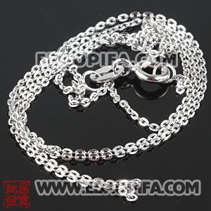 批发46cm 925纯银项链 兼容欧洲DIY珠子