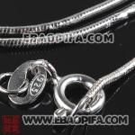批发46cm 925纯银项链 兼容欧洲DIY珠子