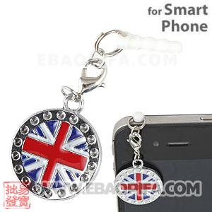 Wholesale Earphone Jack Plug Anti Dust Stopper Charm For iPhone 4
