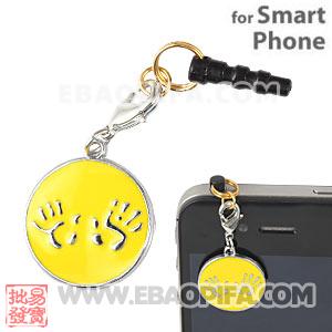 Wholesale Earphone Jack Plug Anti Dust Stopper Charm For iPhone 4