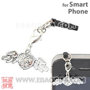 Wholesale Earphone Jack Charm Accessory For iPhone 