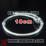 18CM 925纯银手链 兼容欧洲珠