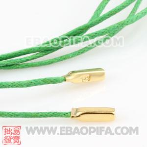 DIY绿色皮绳 批发 925纯银欧洲珠DIY尼龙绳链 可做 手链 项链 脚链 链长100cm
