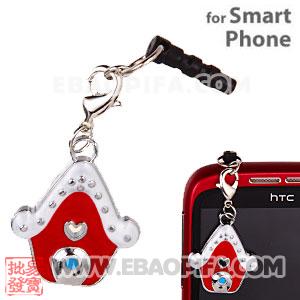 Wholesale Anti Dust Plug With Charms Accessory For iPhone 