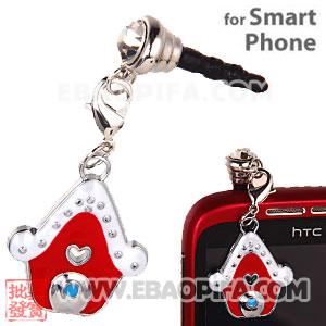 Wholesale Anti Dust Plug With Charms Accessory For iPhone 