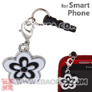 Flower Earphone Jack Dust Cap Plugy Earphone Jack Accessory