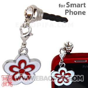 Wholesale Anti Dust Plug With Charms Earphone Jack Accessory 